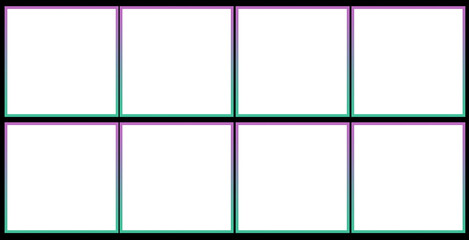 Purple and Green Square Pattern for Editable Background or Design