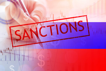 sanctions against Russia, the signing of a package of international financial economic restrictions...