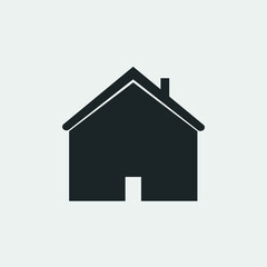 Home vector icon illustration sign 