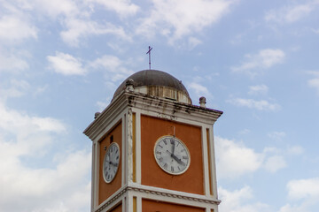 clock tower in the city