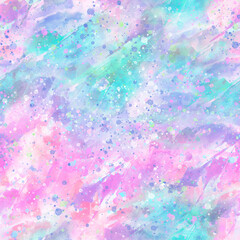 Watercolor background. spot, lines, paint splash. Beautiful, fashionable abstract spots,abstract background.  For fabric, cover, packaging, material, scarf. Watercolor splash 