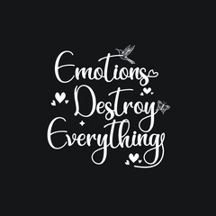 creative custom typography t-shirt design