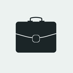 Briefcase vector icon illustration sign 