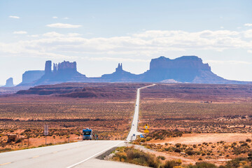 route 163 to monument valley,Utah,usa.