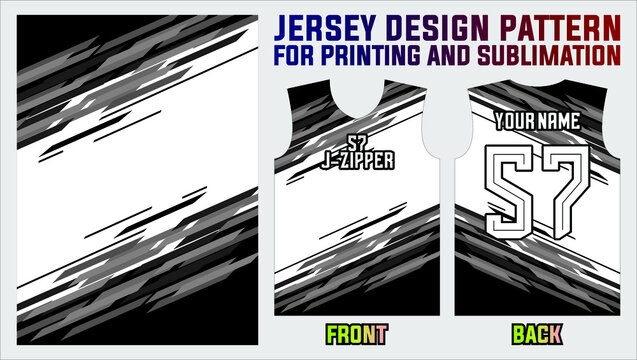 Jersey Sublimation Template Vector Images (over 4,000)