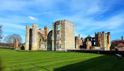 Fototapeta premium Midhurst Castle | Cowdray Castle | Cowdray Heritage Trust |
