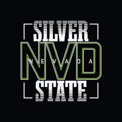 NEVADA t-shirt and apparel design