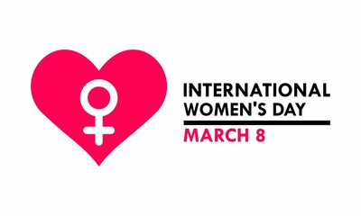 Women's day. 8 March, International women's day poster. Happy Mother's Day.