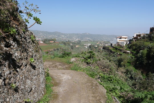 Berglandschaft bei Vega de San Mateo auf Gran Canaria