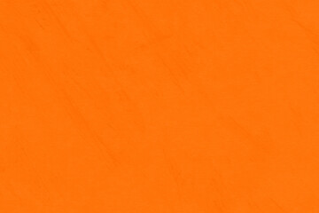 オレンジ色の絵具を塗った無地背景