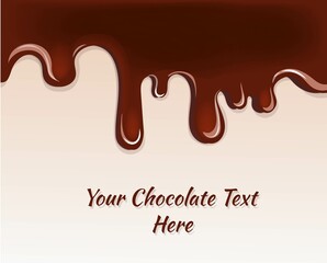 Chocolate modern background