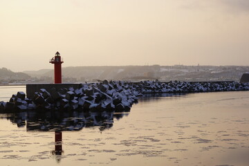 日本 北海道 網走 流氷 観光砕氷船からの景色 © Eric Akashi