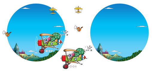 航空,青空,背景