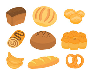 Set of bread