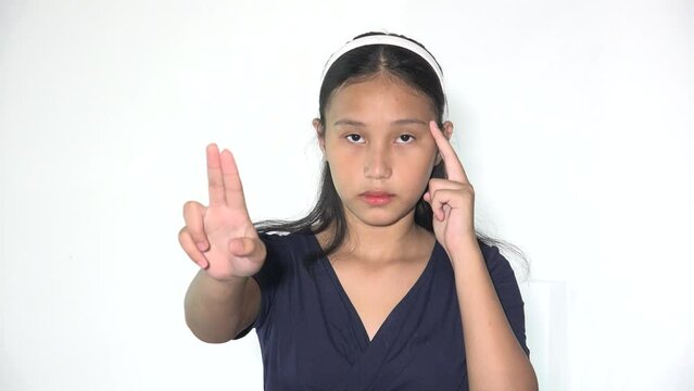 A Psychic Teen Girl Mentalist