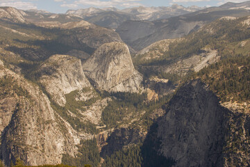 Autumnal natural landscape from Yosemite National Park, California, United States