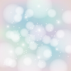 Obraz premium Abstract pastel colors bokeh background. Vector illustration.