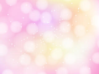 Abstract pink bokeh background. Vector illustration.