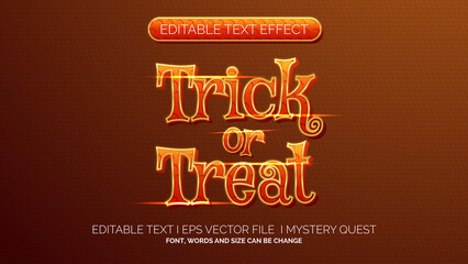 Editable Text Effect Halloween Luxury Style
