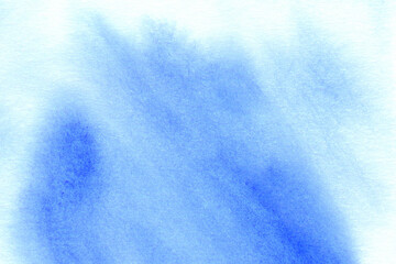 青色の筆塗り水彩テクスチャ
