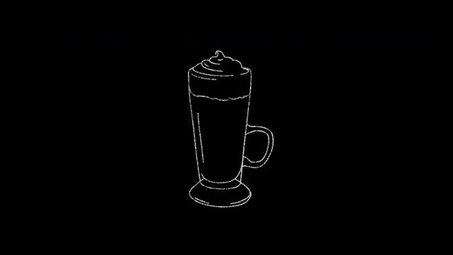 Hand-drawn animation of Cocktail