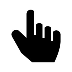 Pointing Icon Vector Illustration
