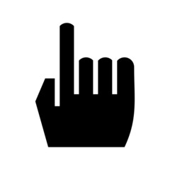 Pointing Icon Vector Illustration