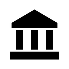 Bank Icon Vector Illustration