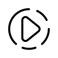 Play Icon Vector Illustration