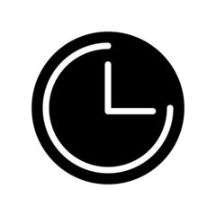 Clock Icon Vector Illustration