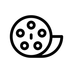 Film Icon Vector Illustration