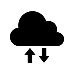 Cloud Computing Icon Vector Illustration