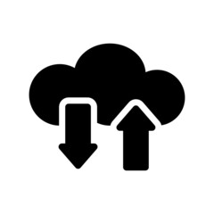 Cloud Computing Icon Vector Illustration
