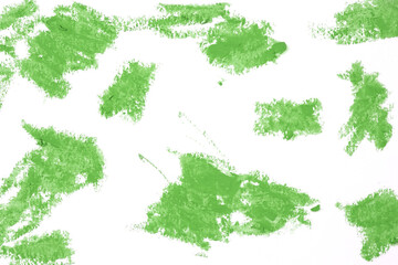 緑色のクレヨン手描き背景