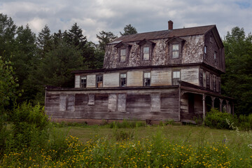old abandoned house
