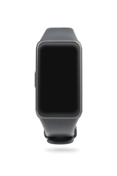 Fitness tracker, Smart watch, fitness bracelet isolated on white background