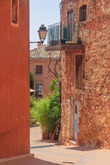 Gasse in Roussillon, Provence