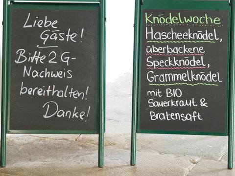 Kn&ouml;delwoche - mit 2G Nachweis z&uuml;nftiger Genuss beim Gastwirt 
