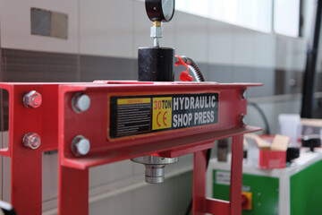 fire extinguisher on a fire