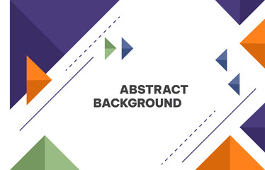 Abstract geometric background vector template