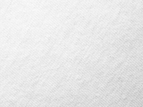 White fabric texture with exposed fibers in a close up full frame view - high resolution photo
