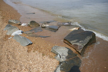 rocks near the beach