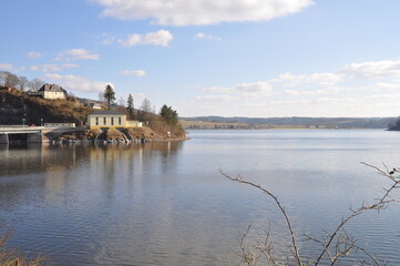 Obraz premium Saaletalsperre