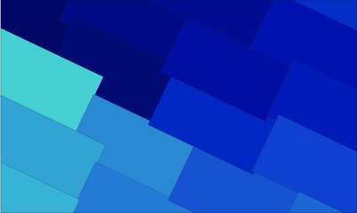 vector design illustration of the background arrangement of the rectangle shapes. elegant, modern, perfect. blue color palette. suitable for color palettes, landing pages, website backgrounds.