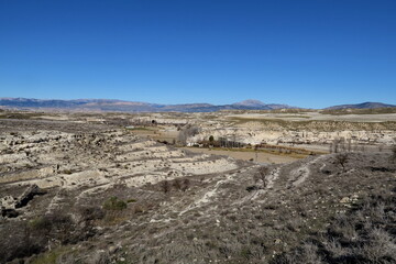 Paysage d'Andalousie. Espagne.