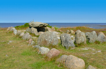 Megalithic grave at Sylt