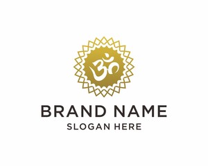 Fototapeta premium traditional india logo