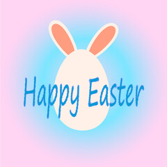 happy easter card
