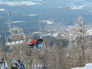 Obraz premium Lift am Wurmberg in Braunlage