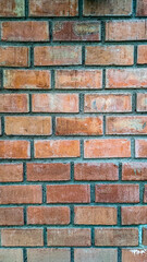 red brick wall